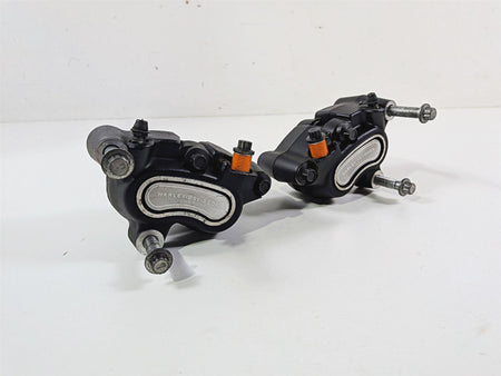 2014 Harley FXDL Dyna Low Rider Front Brake Caliper Set 41300001 41300002 {{ shop.shopifyCountryName }} - Mototech271