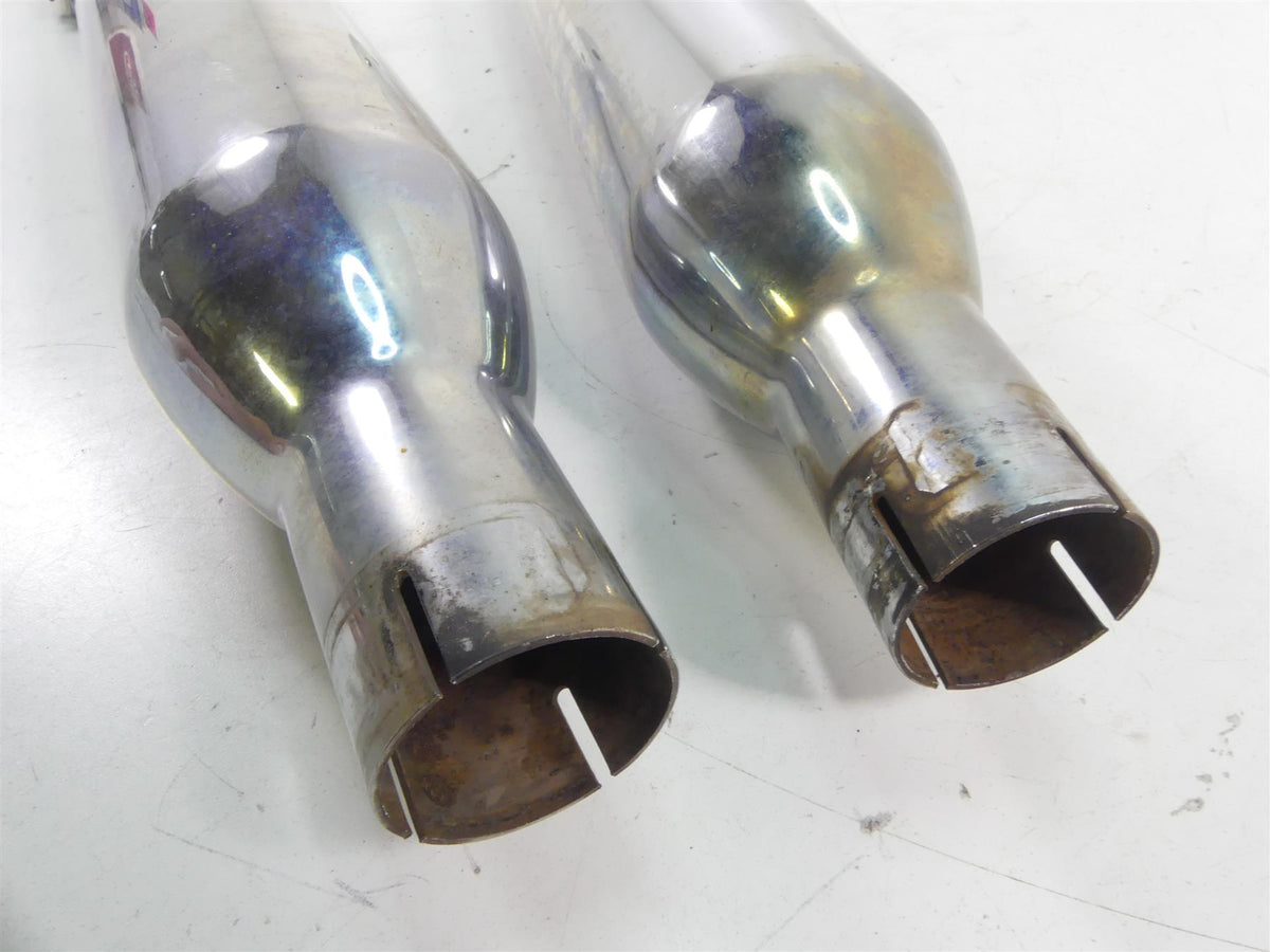 2007 Harley FLHTCU SE CVO Electra Glide 3.5" Slip On Performance Exhaust Muffler {{ shop.shopifyCountryName }} - Mototech271
