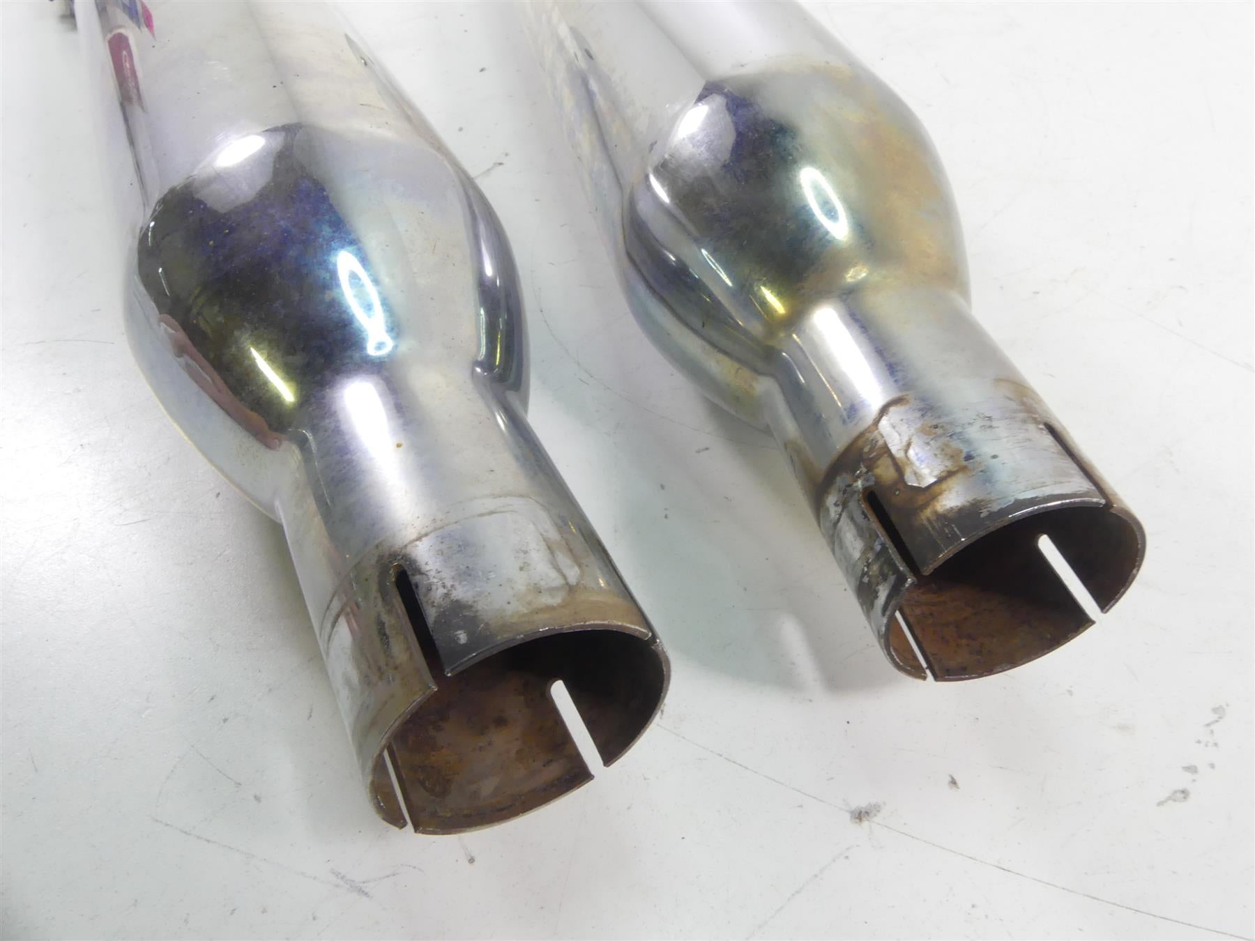 2007 Harley FLHTCU SE CVO Electra Glide 3.5" Slip On Performance Exhaust Muffler {{ shop.shopifyCountryName }} - Mototech271