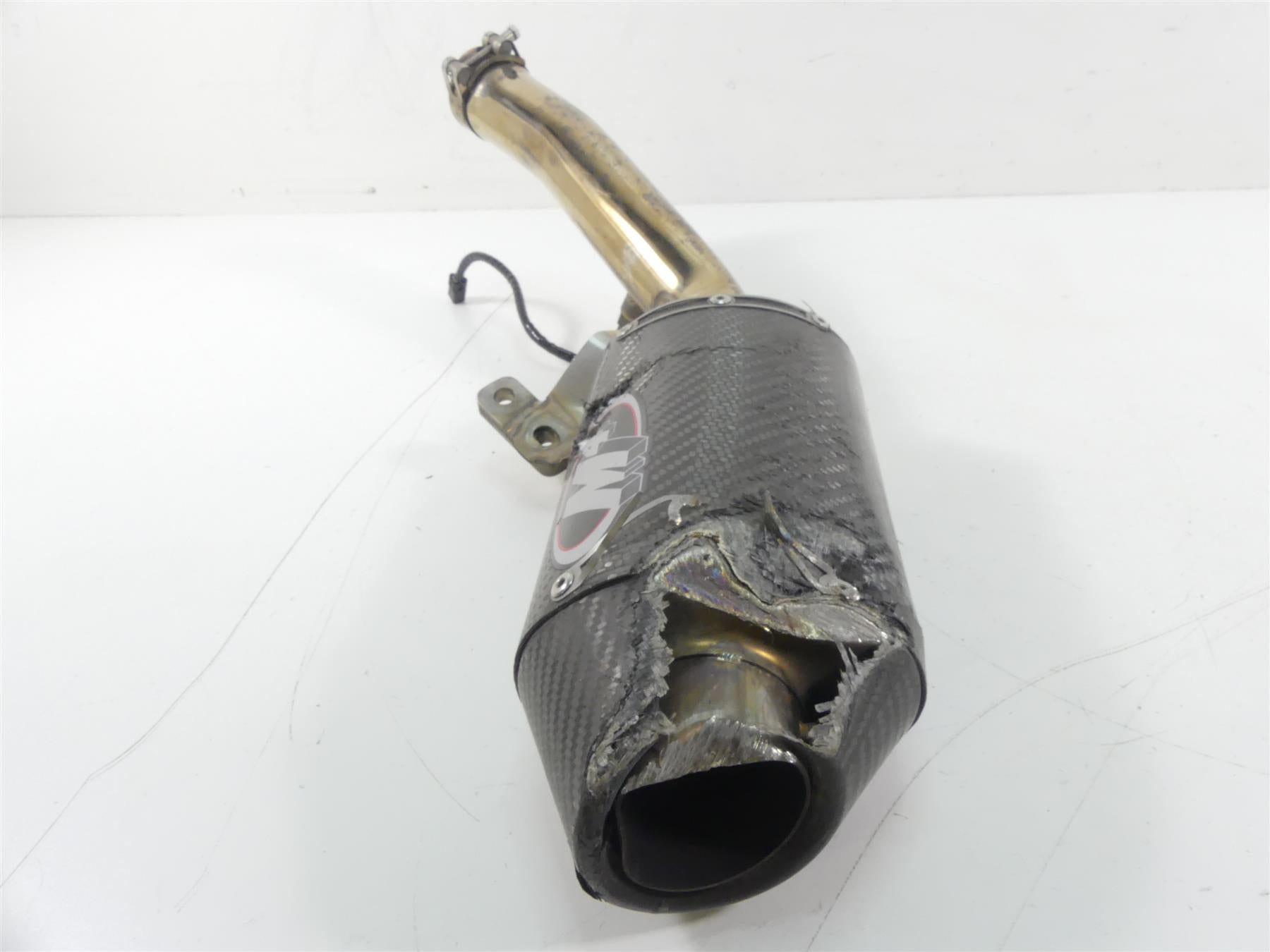 2015 Yamaha MT09 FZ09 M4 Exhaust Carbon Fiber Slip On Muffler Pipe YA6914 {{ shop.shopifyCountryName }} - Mototech271