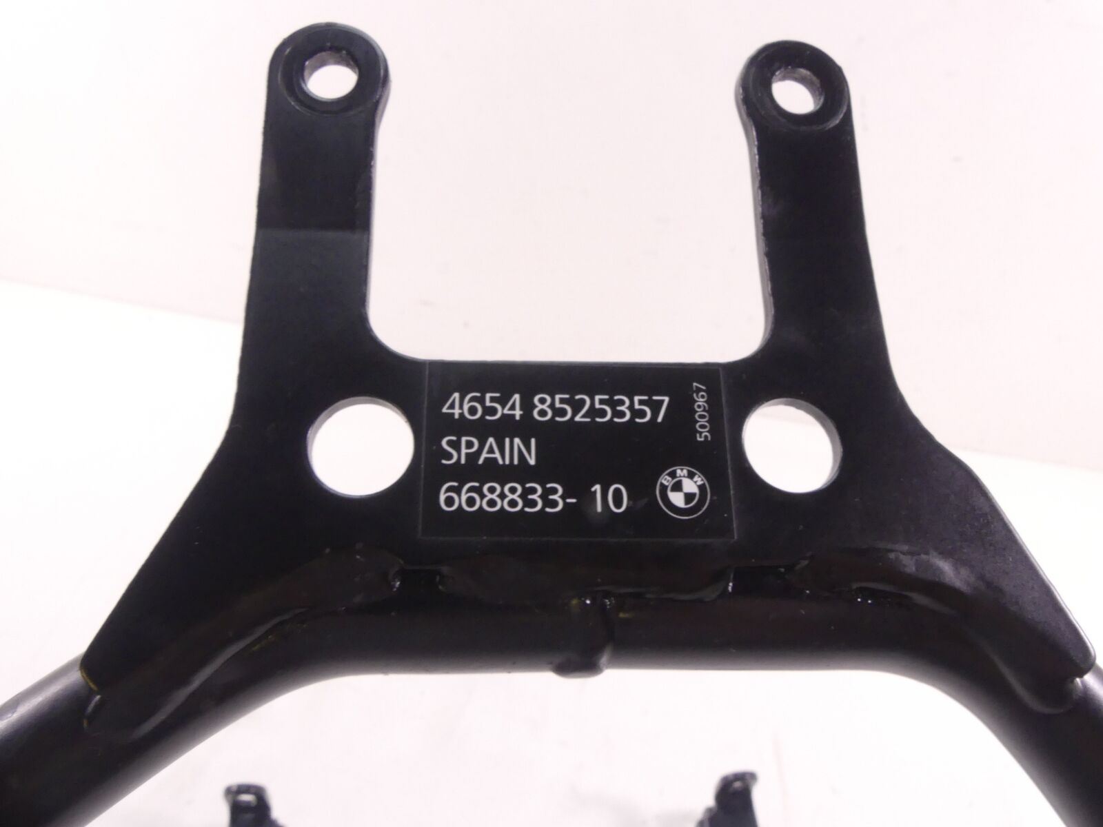 2013 BMW F800GS K72 Rear Grab Bar Luggage Rack Set 46548525357 {{ shop.shopifyCountryName }} - Mototech271