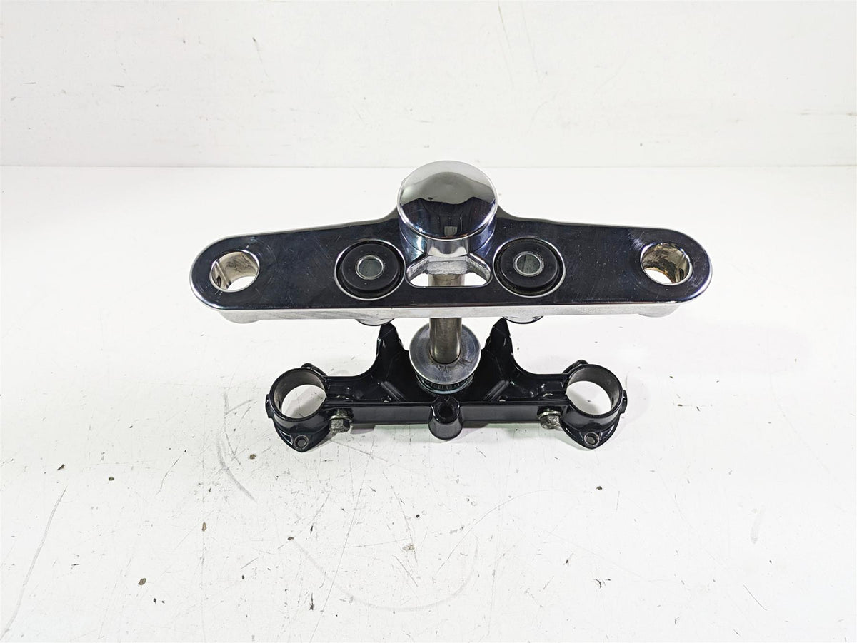 2005 Harley Softail FLSTFSE CVO Fat Boy Lower & Upper Triple Tree Set 45605-00A {{ shop.shopifyCountryName }} - Mototech271