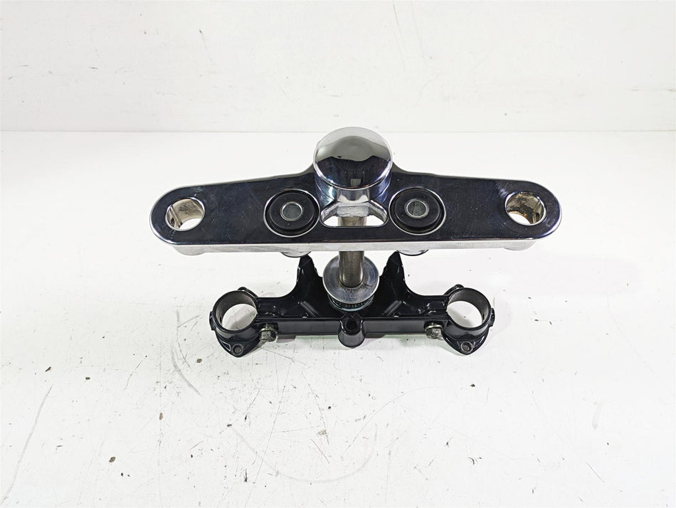 2005 Harley Softail FLSTFSE CVO Fat Boy Lower & Upper Triple Tree Set 45605-00A {{ shop.shopifyCountryName }} - Mototech271