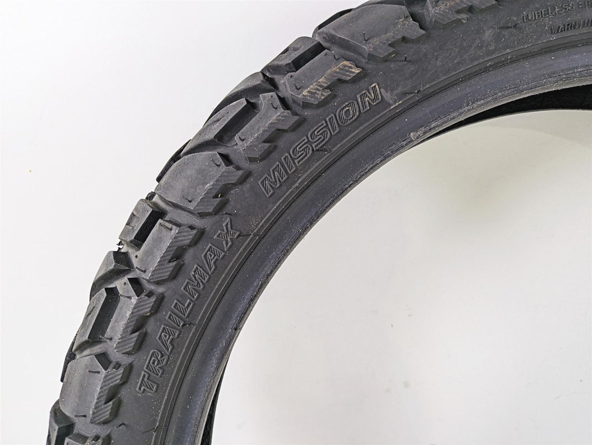 Used Front Motorcycle Tire Dunlop Trailmax Mission 120/70B19 60T 637148 {{ shop.shopifyCountryName }} - Mototech271