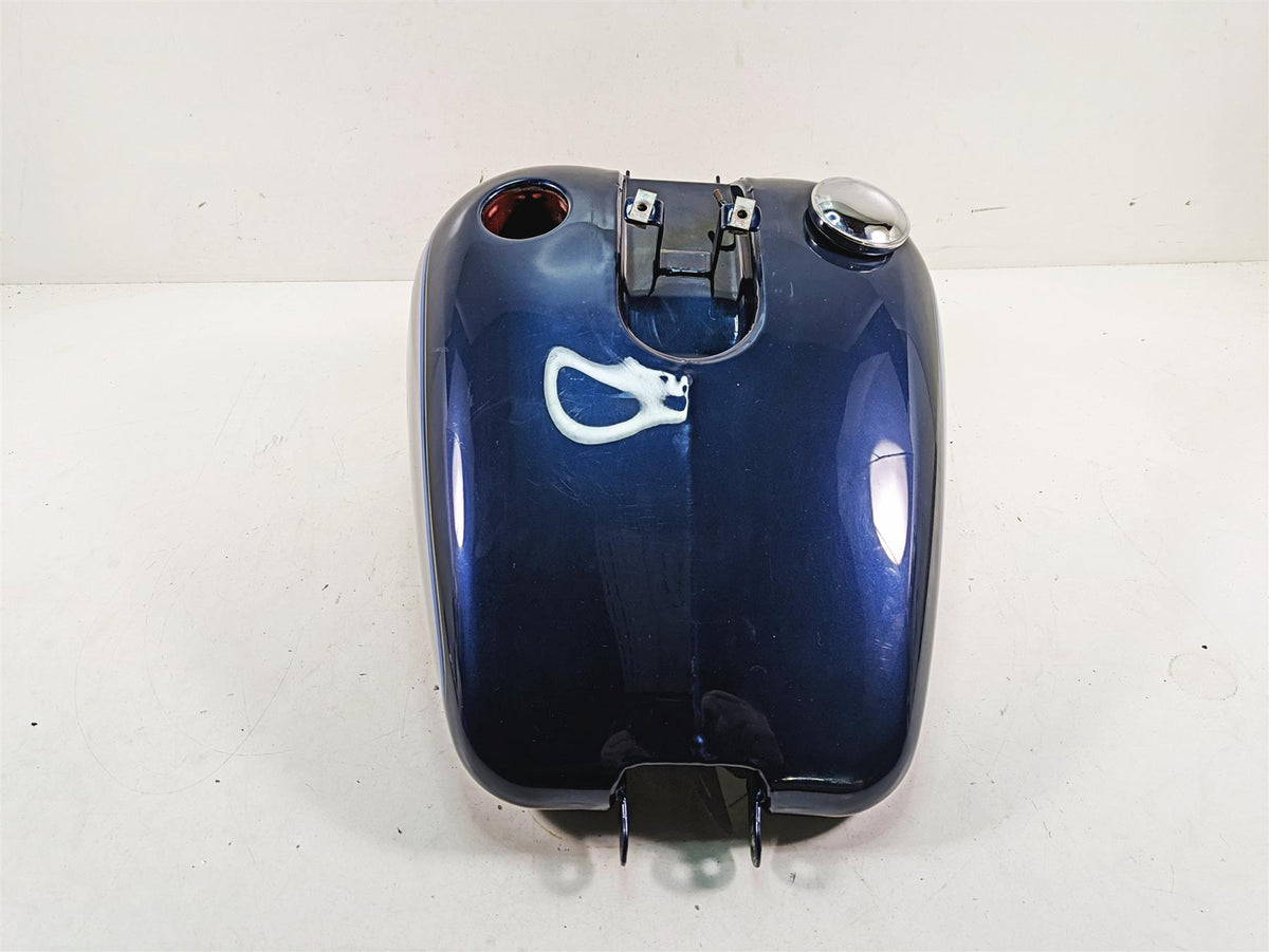 1999 Harley Dyna FXDL Low Rider Blue Diamond Ice Fuel Gas Tank -Read 61054-96 {{ shop.shopifyCountryName }} - Mototech271