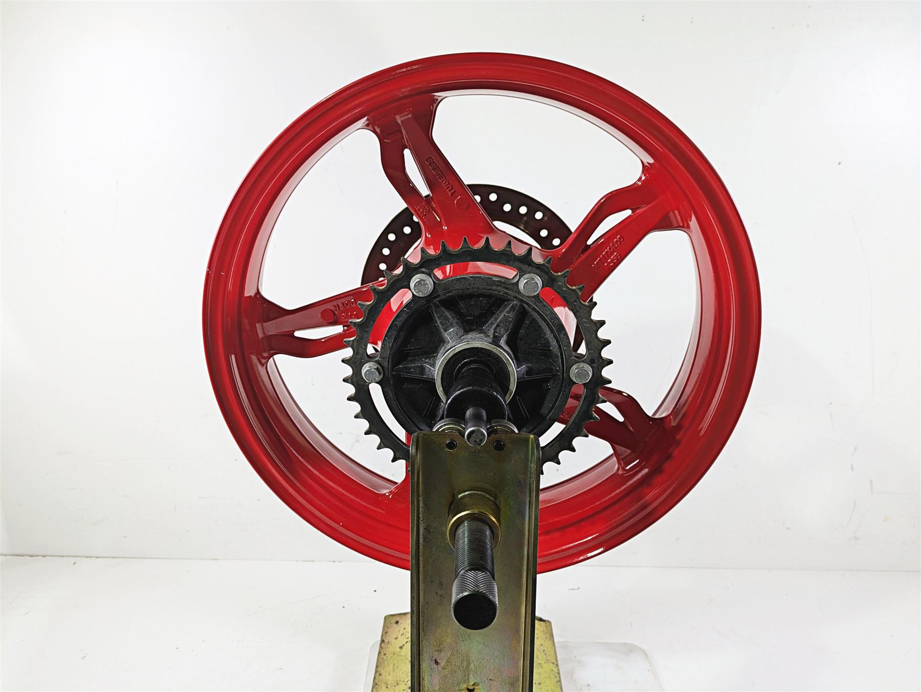 2023 BMW G310R K03 Straight Red Rear Wheel Rim 17x4 36311542861 {{ shop.shopifyCountryName }} - Mototech271