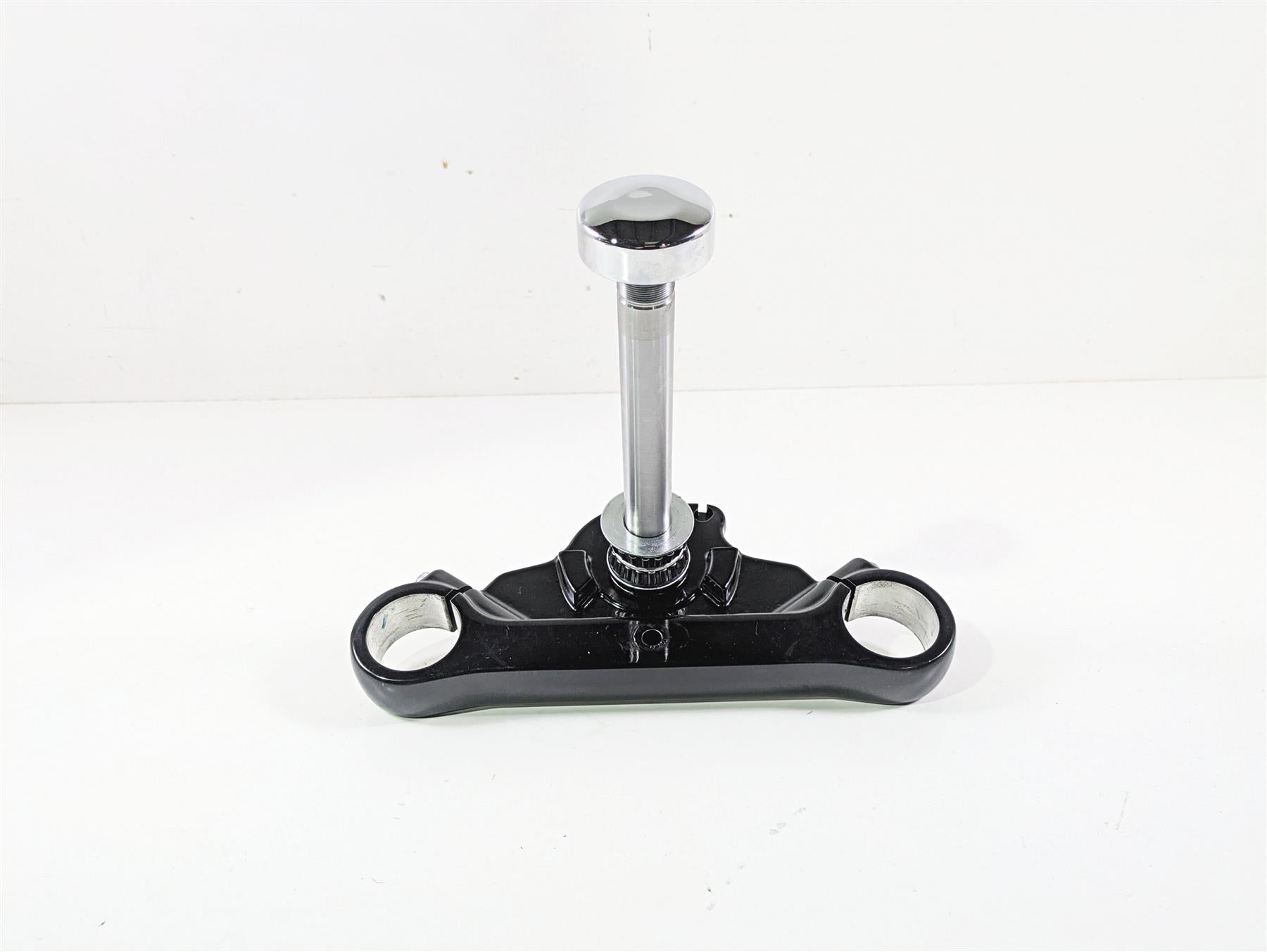 2014 Harley FXDF Dyna Fat Bob Lower Triple Tree Steering Clamp - Nice 48659-09