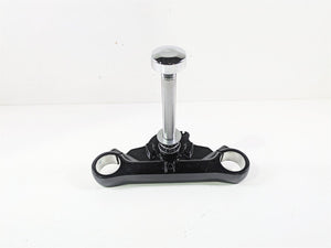 2014 Harley FXDF Dyna Fat Bob Lower Triple Tree Steering Clamp - Nice 48659-09