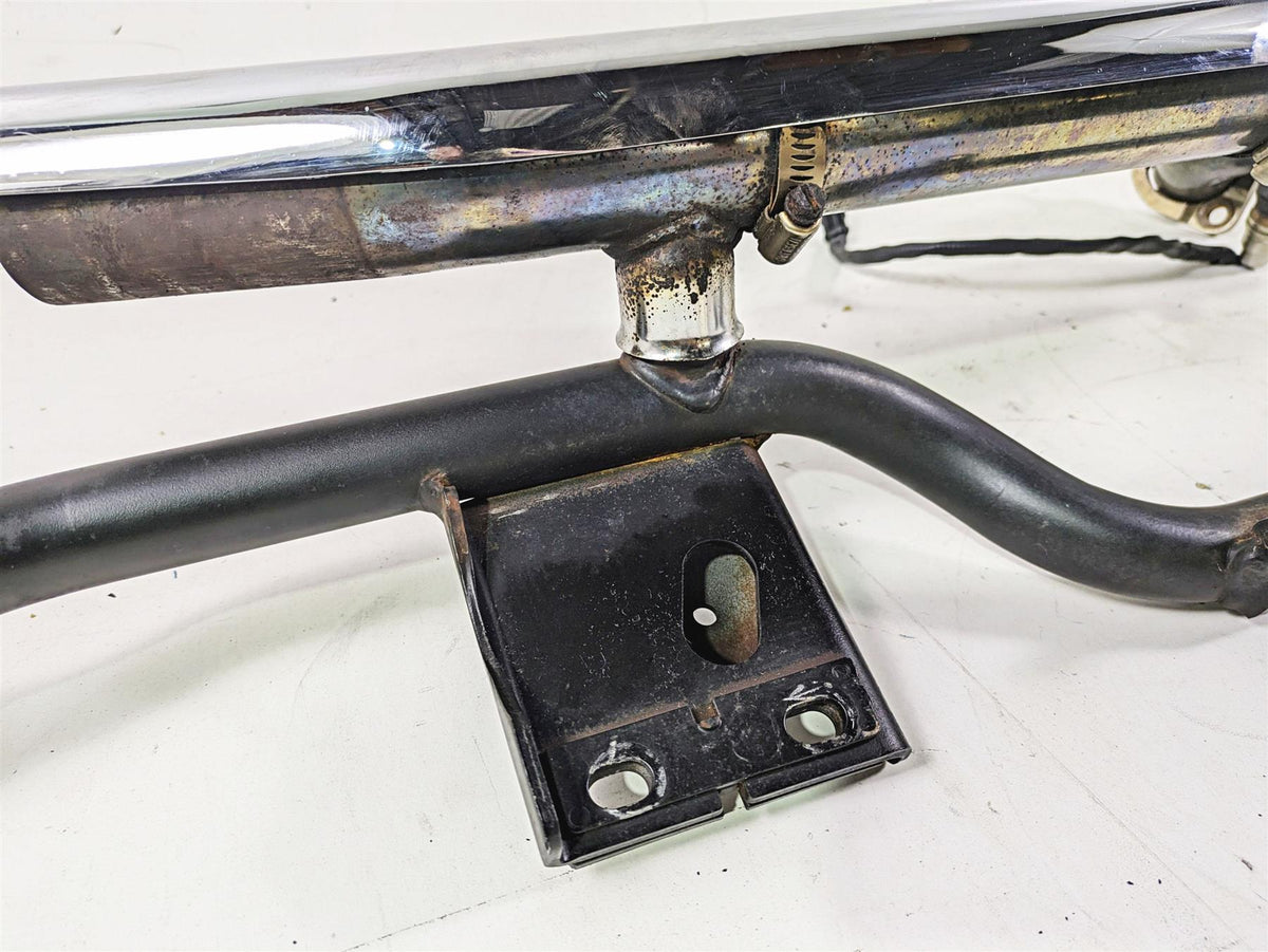 2009 Harley FXCWC Softail Rocker Oem Exhaust Header Pipe Set 65842-07 66780-07 {{ shop.shopifyCountryName }} - Mototech271
