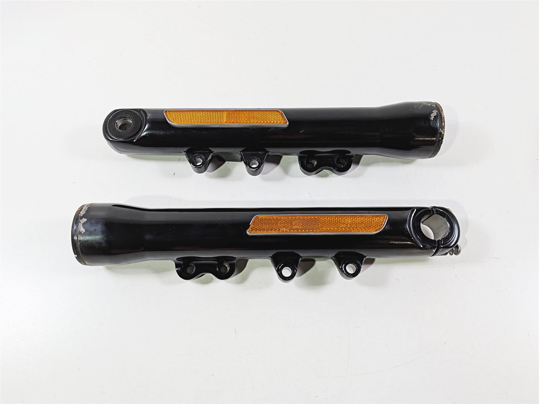 2011 Harley FXDF Dyna Fat Bob Front 49mm Dual Caliper Fork Sliders 48623-08A {{ shop.shopifyCountryName }} - Mototech271