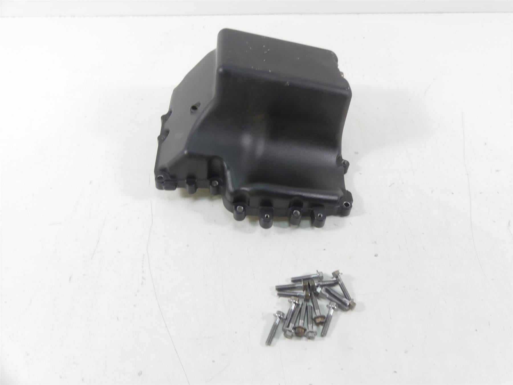 2019 Triumph Street Triple 765R Lower Bottom Engine Cover Oil Pan T1230130 {{ shop.shopifyCountryName }} - Mototech271