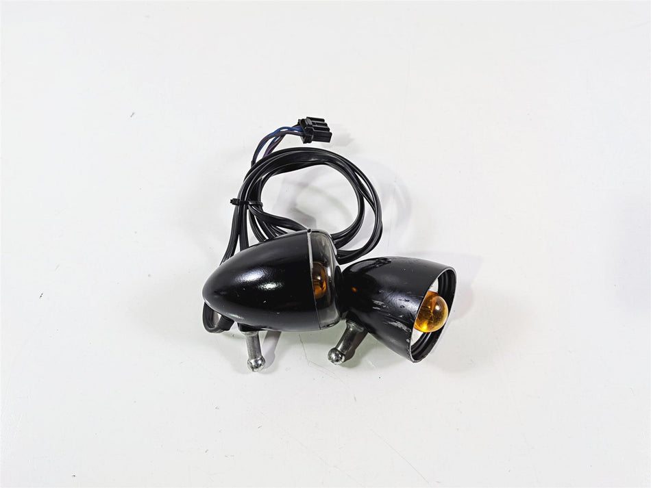 2009 Harley Davidson XR1200 Sportster Front Blinker Turn Signal Set 68804-06-Mototech271