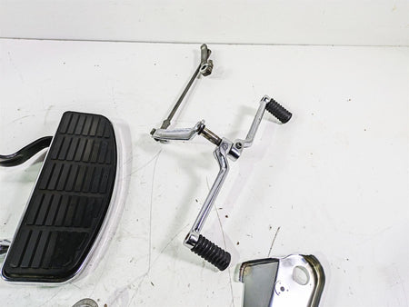 1992 Harley FLSTC Softail Heritage Front Left Floor Board Shifter Set 50621-79 {{ shop.shopifyCountryName }} - Mototech271