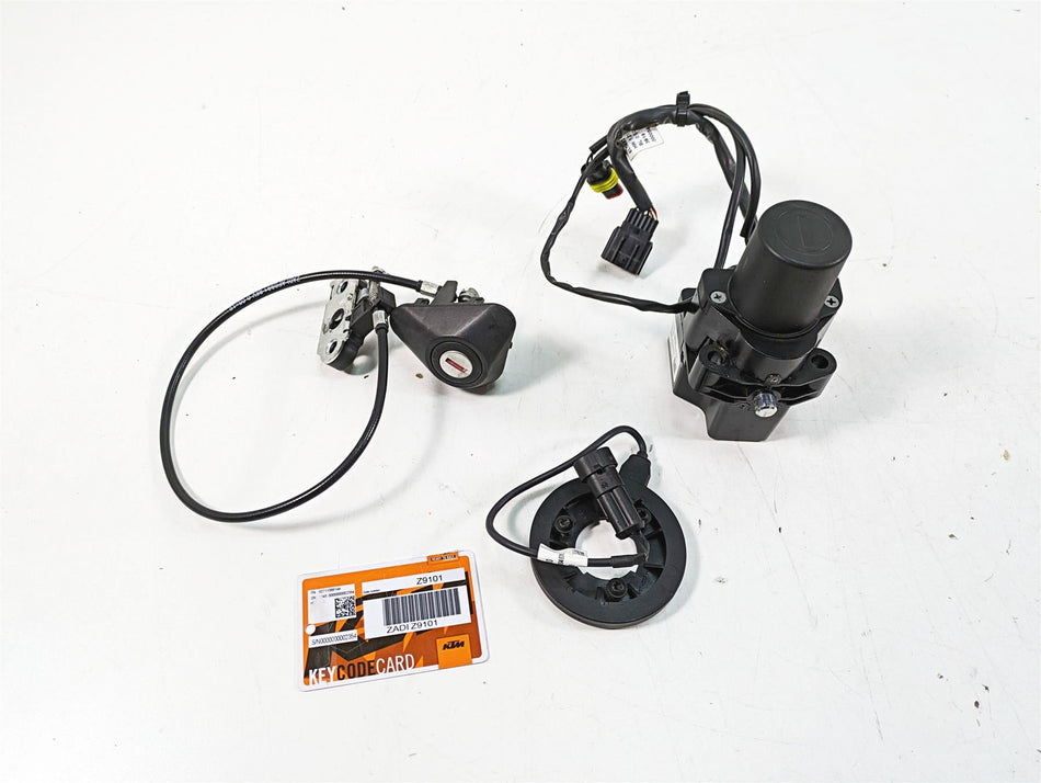 2020 KTM 1290 Super Adventure R Ignition Switch Key Card Lock Set 60711066144 {{ shop.shopifyCountryName }} - Mototech271