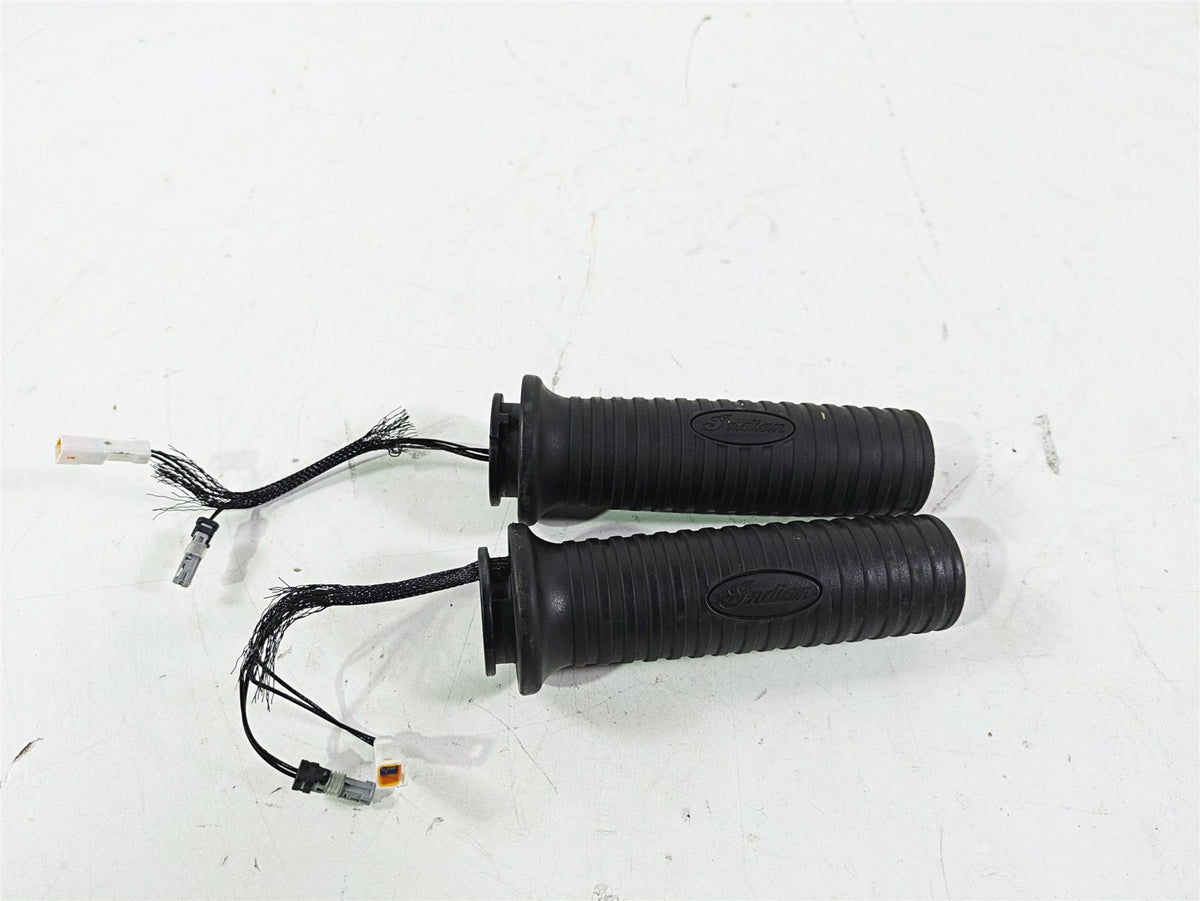 2018 Indian Chieftain Limited Heated Left Right Hand Grip Handgrip Set 5416650 {{ shop.shopifyCountryName }} - Mototech271