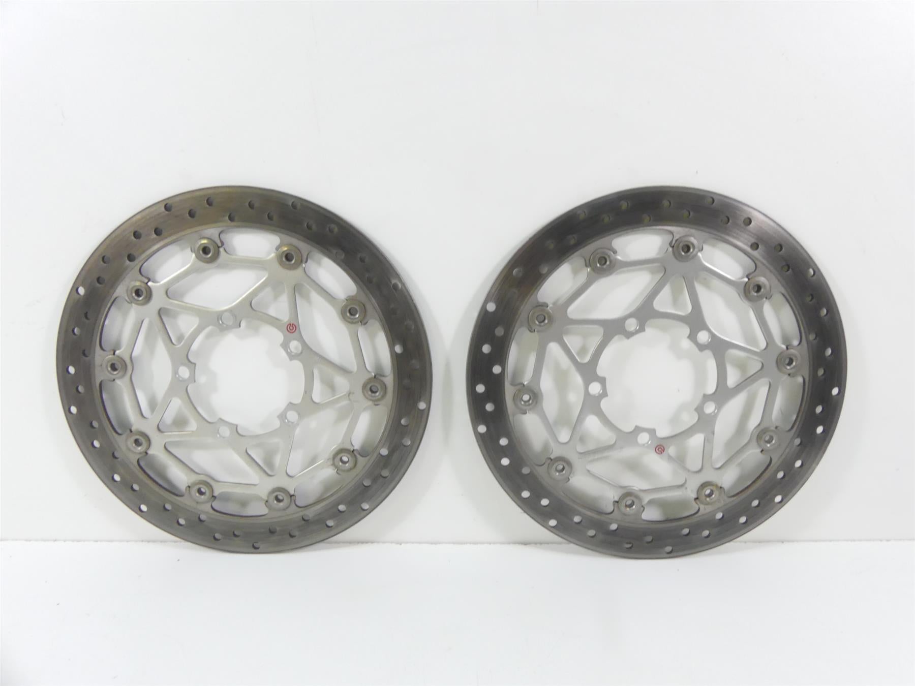 2019 Triumph Street Triple 765R Front Brake Disc Rotors T2022080 {{ shop.shopifyCountryName }} - Mototech271