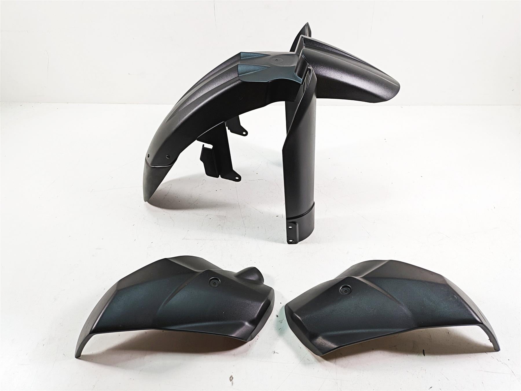 2012 Triumph Tiger 800XC ABS Front Fender & Side Covers Set T2301122 T2306259