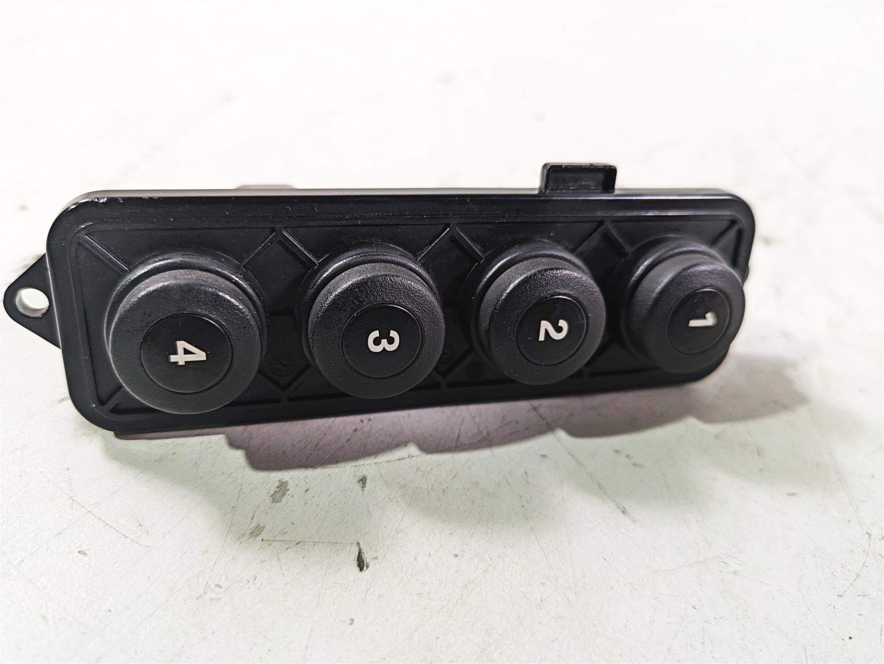 2022 BMW R1250 RT K052 4 Button Audio Control Panel 65148394254