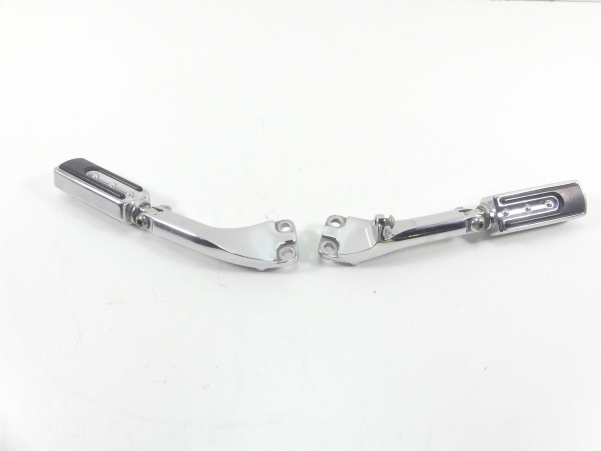 2009 Harley Dyna FXDF SE CVO Fat Bob Rear Chrome Passenger Footpeg Set 49251-06A {{ shop.shopifyCountryName }} - Mototech271