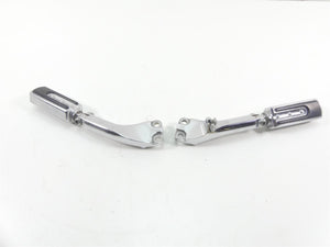 2009 Harley Dyna FXDF SE CVO Fat Bob Rear Chrome Passenger Footpeg Set 49251-06A | Mototech271