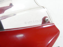 Load image into Gallery viewer, 2009 Ducati Monster 1100 S Front Upper Visor Windshield Fly Screen Set 48130531A
