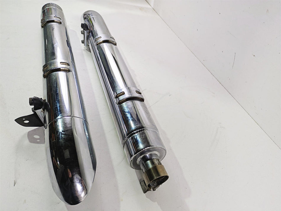 2017 Indian Chieftain Limited Vance Hines Turn Down Slip On Exhaust 4" 18531 {{ shop.shopifyCountryName }} - Mototech271