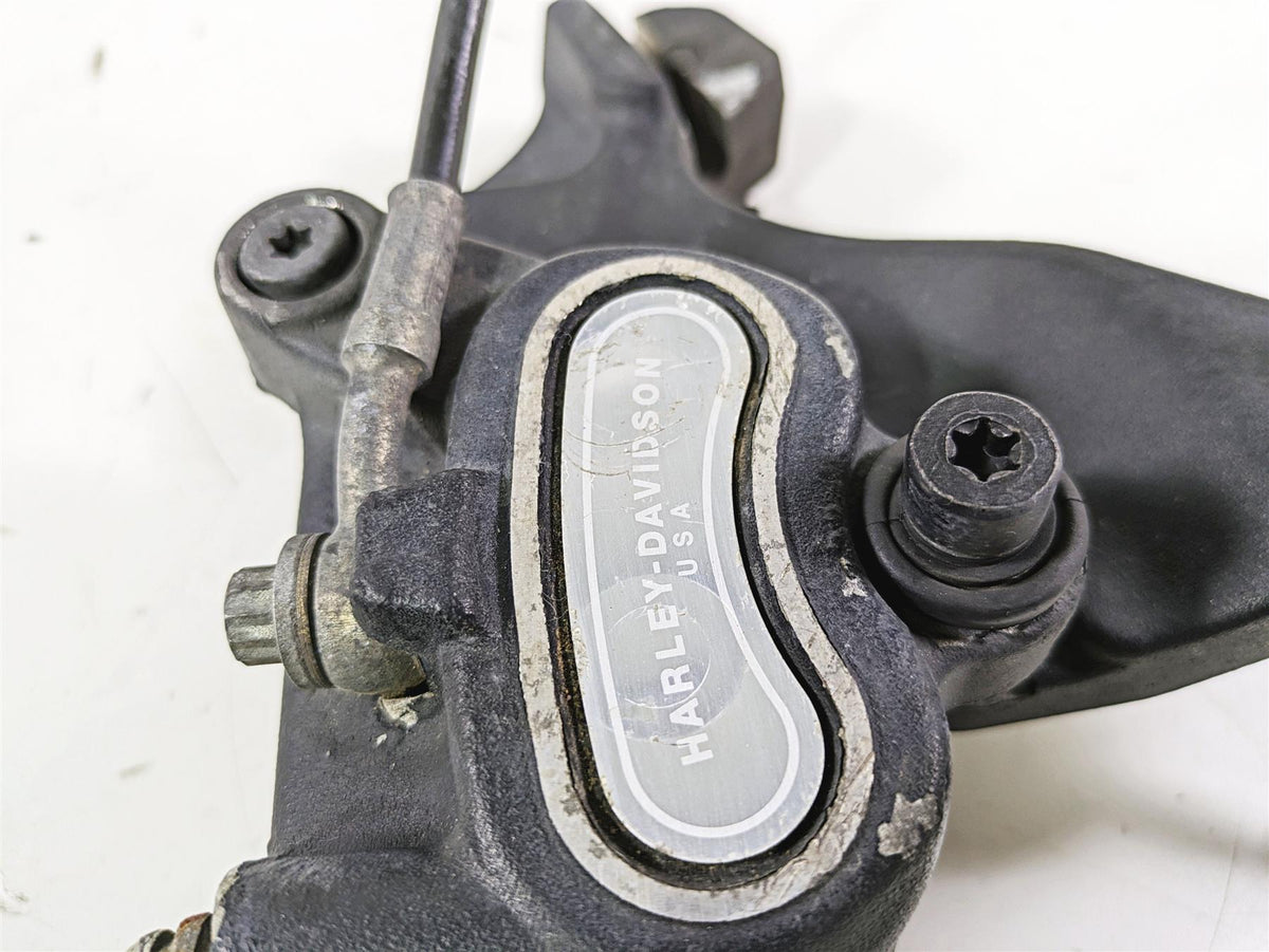 2012 Harley FLD Dyna Switchback Rear Brake Caliper & Bracket 40908-08 {{ shop.shopifyCountryName }} - Mototech271