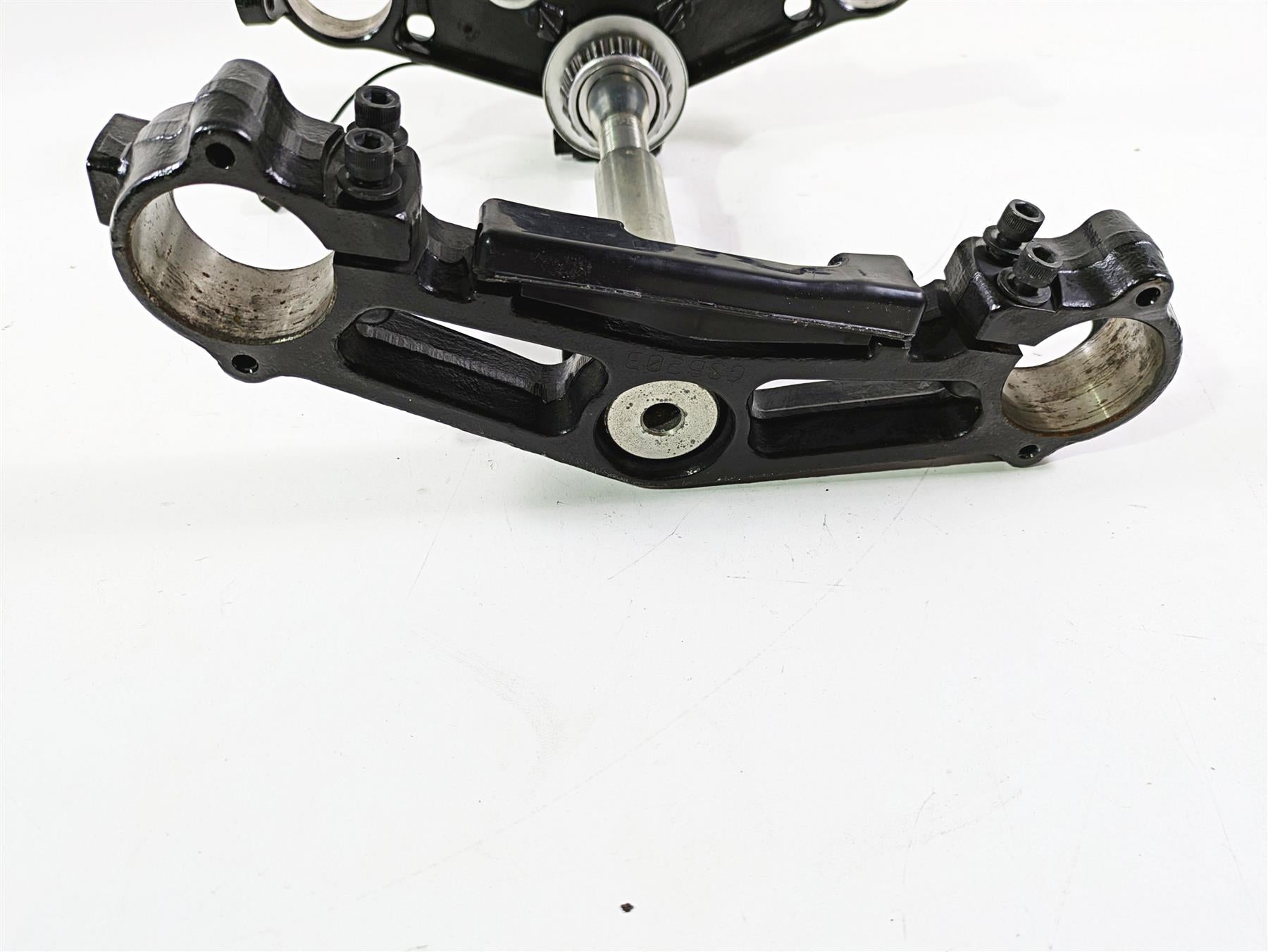 2017 Harley Touring FLHTKSE CVO E-Glide Upper Lower Triple Tree 49mm 45900091A {{ shop.shopifyCountryName }} - Mototech271