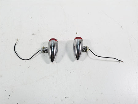 2000 Harley FXSTS Softail Springer Front Bullet Blinker Turn Signal Set {{ shop.shopifyCountryName }} - Mototech271