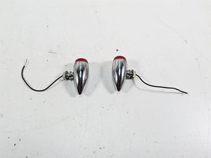 2000 Harley FXSTS Softail Springer Front Bullet Blinker Turn Signal Set