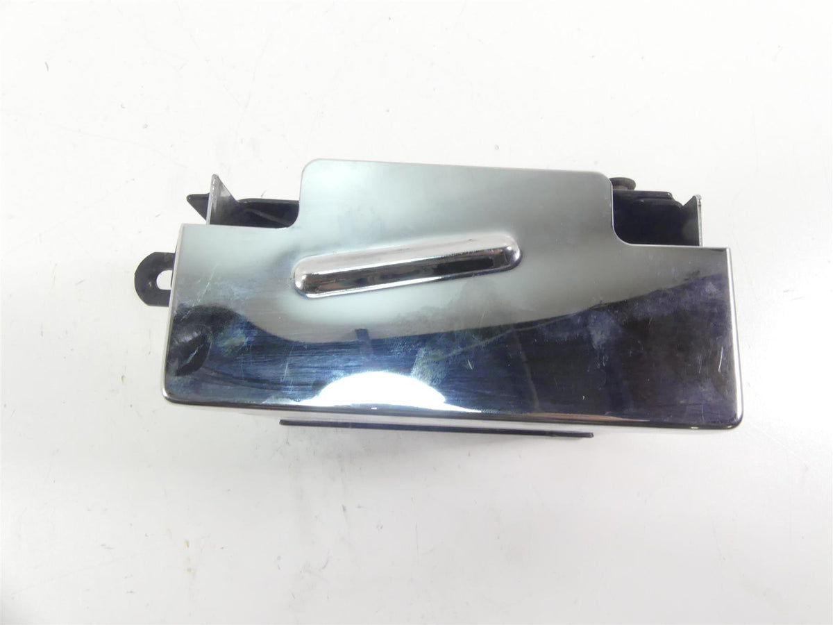 2003 Harley Dyna 100TH FXDL Low Rider Battery Box Stay & Chrome Cover 47132-97B {{ shop.shopifyCountryName }} - Mototech271