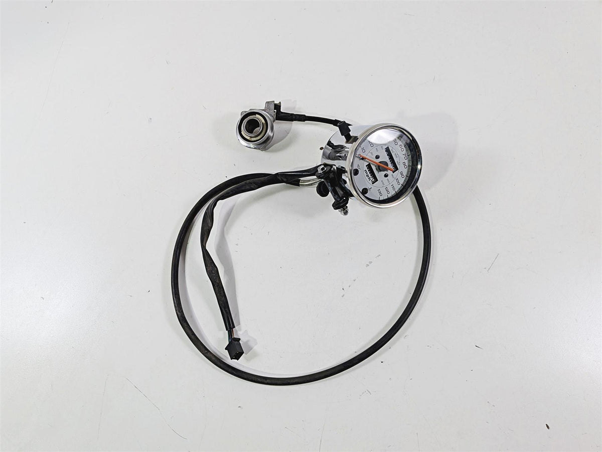 2005 Honda VT1100 Shadow Sabre Speedometer Gauge & Mount 34K 37200-MCK-A01 {{ shop.shopifyCountryName }} - Mototech271