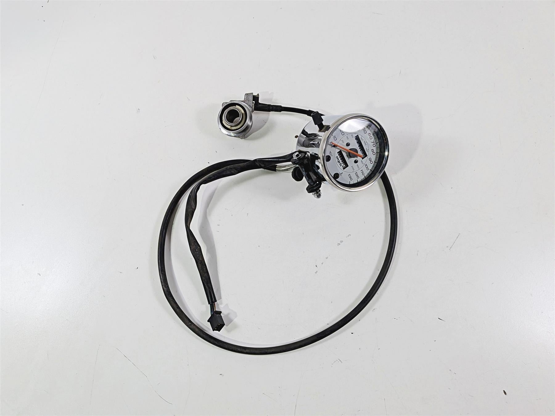2005 Honda VT1100 Shadow Sabre Speedometer Gauge & Mount 34K 37200-MCK-A01 {{ shop.shopifyCountryName }} - Mototech271