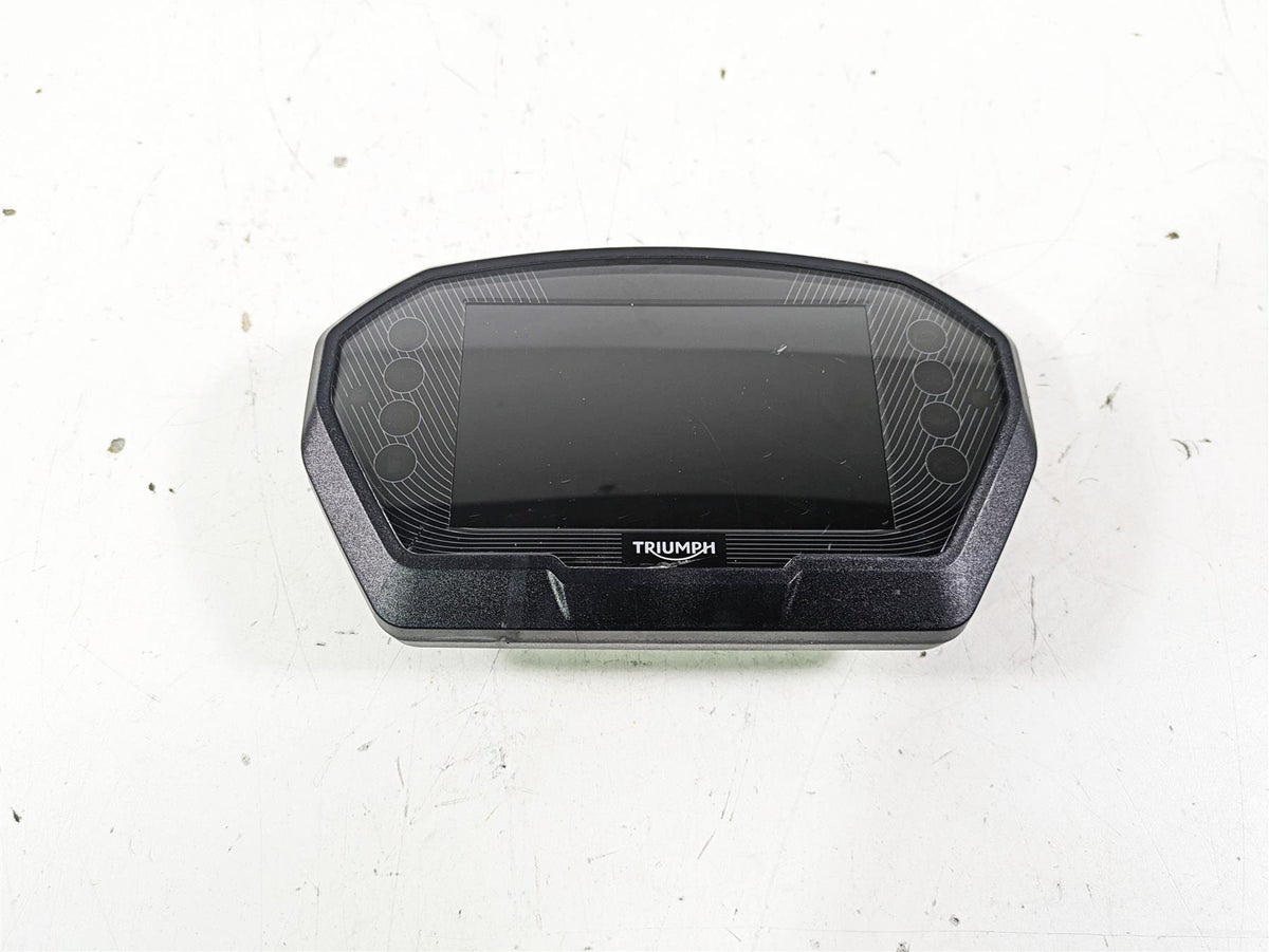 2023 Triumph Street Triple 765 RS Speedometer Gauges Instrument 2k Read T2503189 {{ shop.shopifyCountryName }} - Mototech271