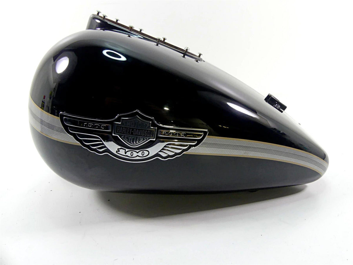2003 Harley Touring FLHTCI E-Glide 100TH Fuel Gas Petrol Tank + Emblems 61356-03 {{ shop.shopifyCountryName }} - Mototech271