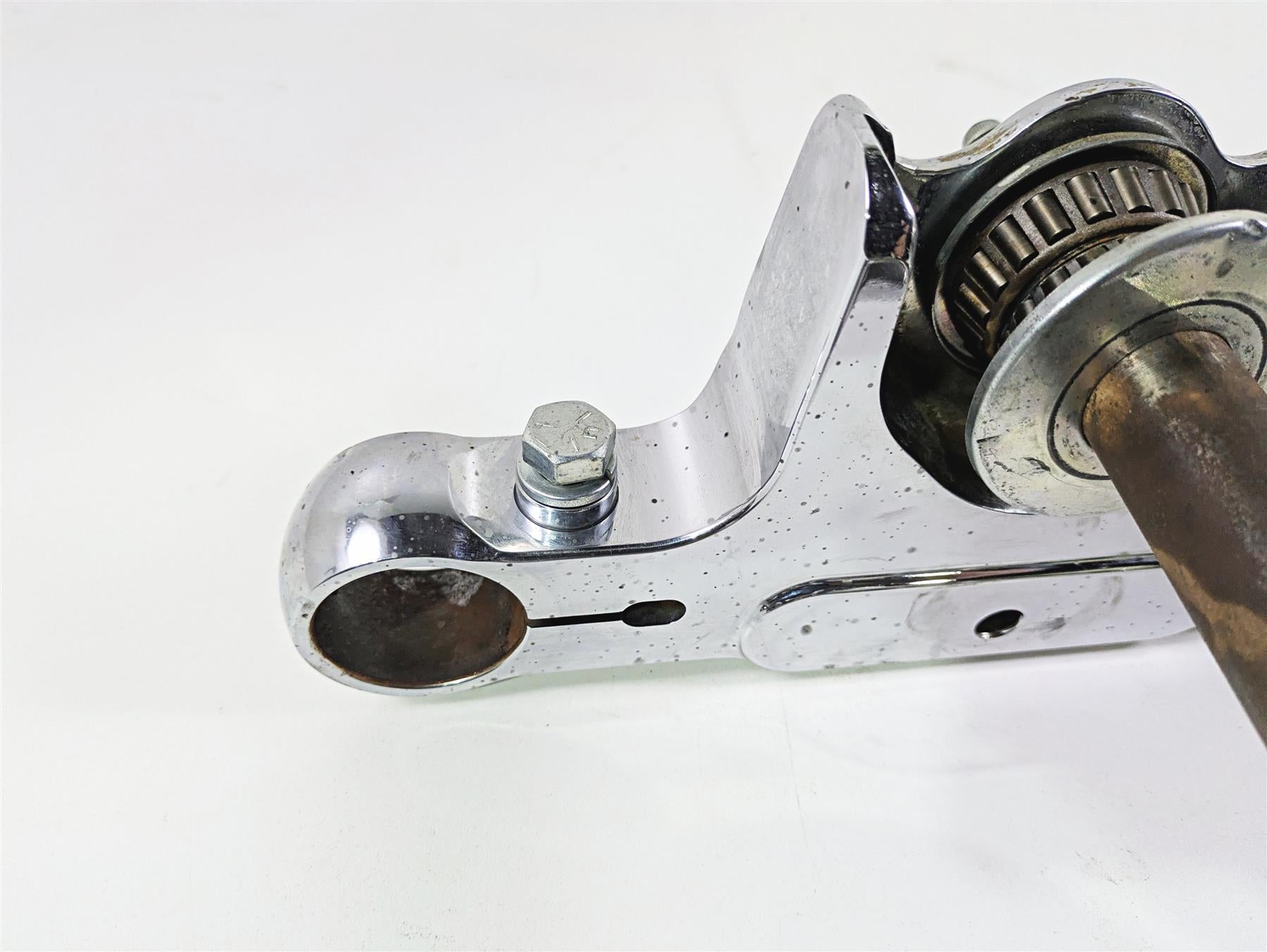 2004 Harley Softail FXSTDI Deuce Upper Lower Triple Tree Clamp 45769-00 45475-00 {{ shop.shopifyCountryName }} - Mototech271