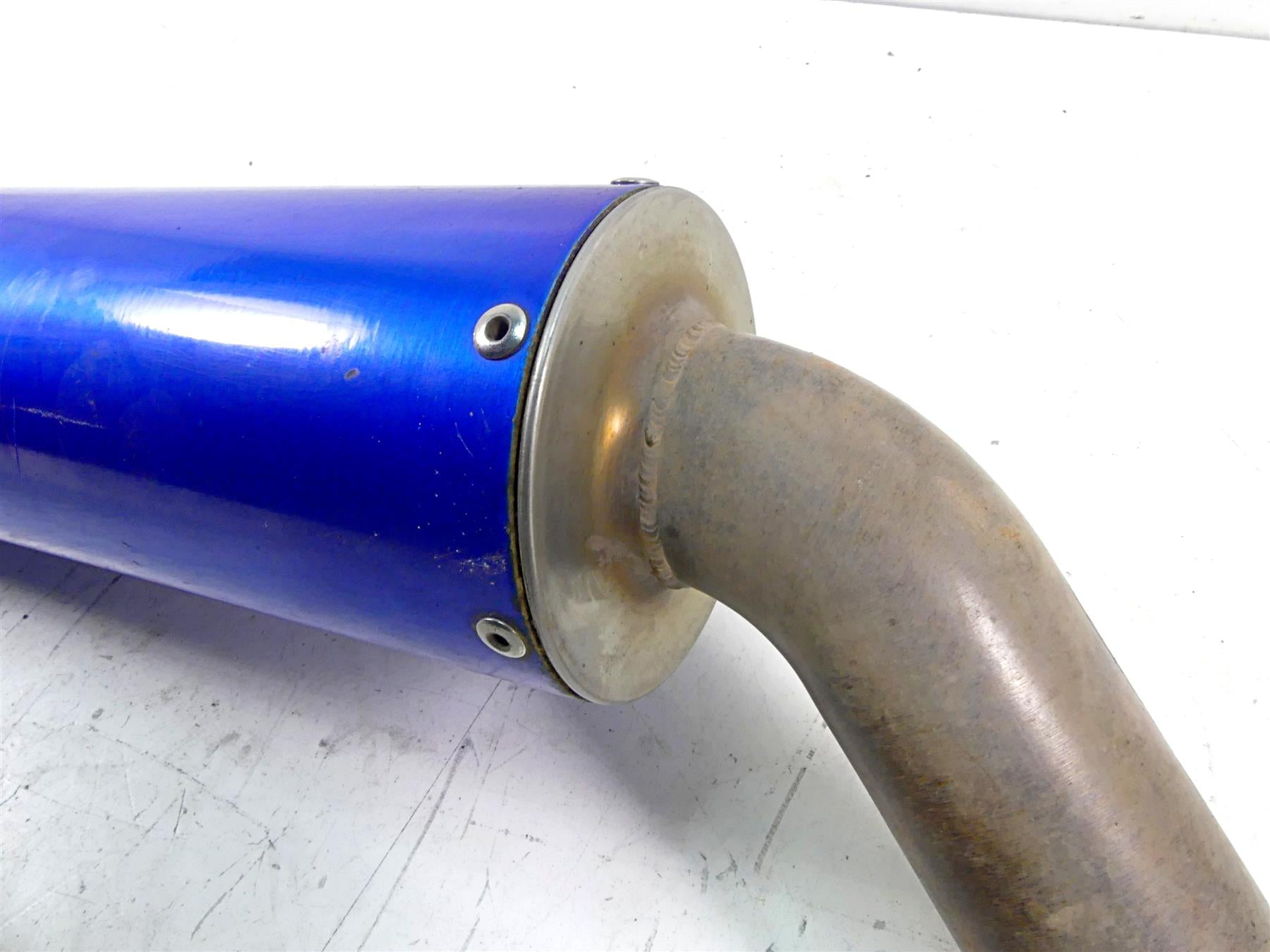 2017 Yamaha YFM Raptor 700R SE HMF Blue Slip On Exhaust 041363606471 PD-234 {{ shop.shopifyCountryName }} - Mototech271