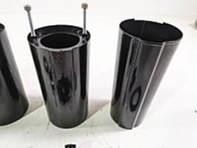 Load image into Gallery viewer, 2021 Harley Softail FLSL Slim Upper Lower Front Fork Cover Set 45800129 45800130 | Mototech271
