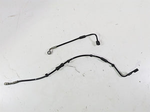 2015 Harley FXDF Dyna Fat Bob Rear Abs Brake Line Set 46872-12B 46871-12A