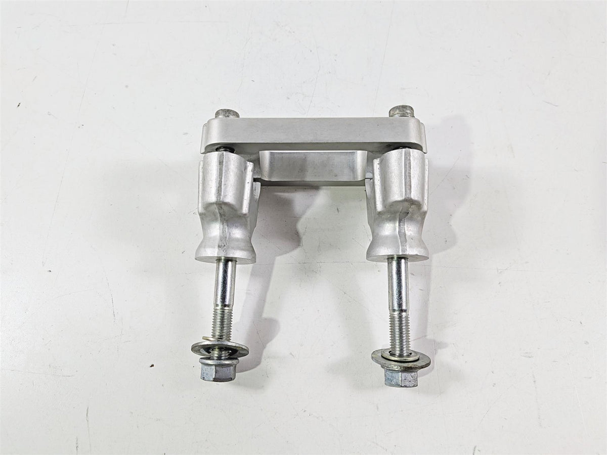 2009 Ducati Hypermotard 1100 S Handlebar Riser Holder Mounts 36010621B-Mototech271