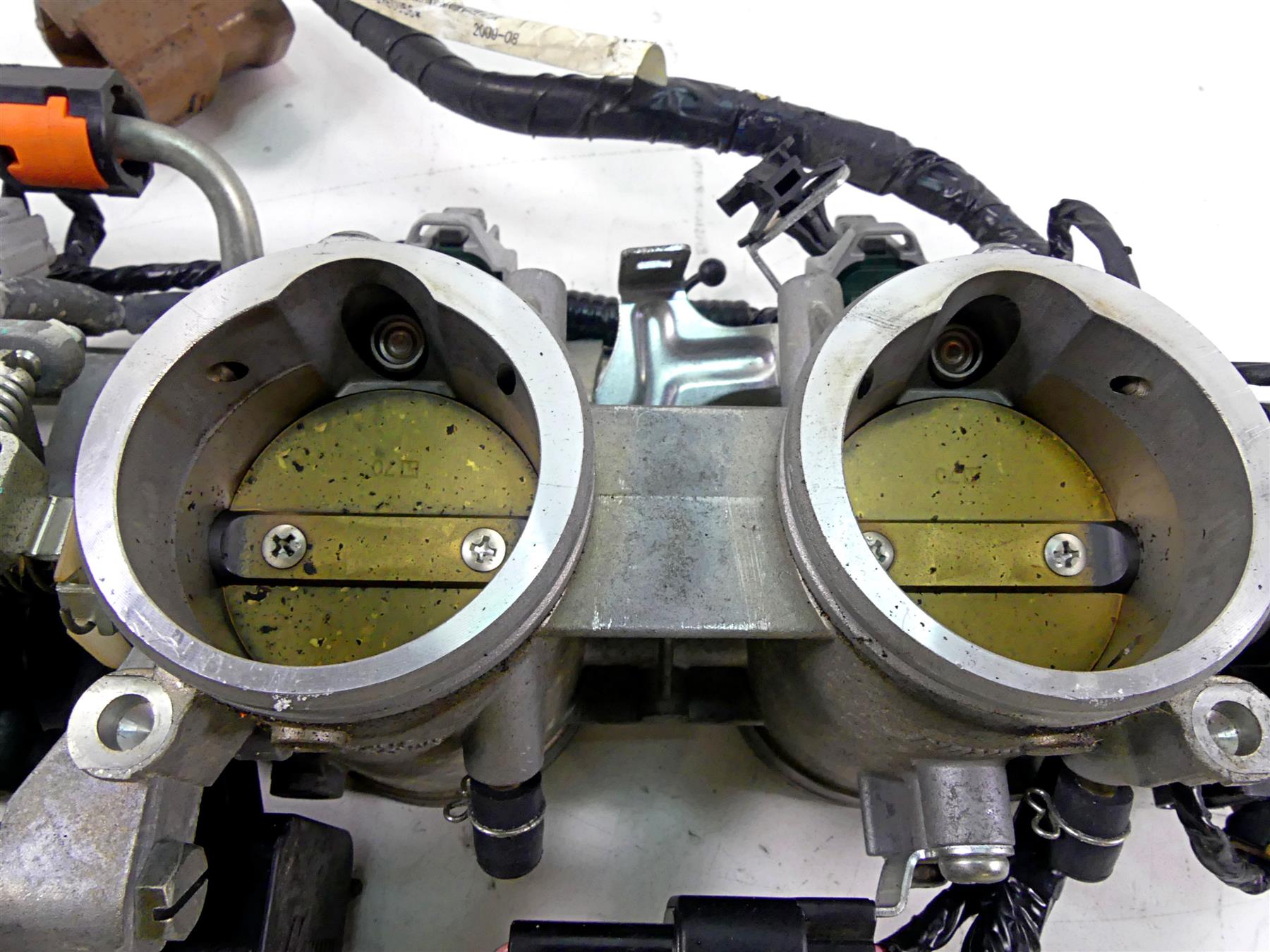 2010 Kawasaki ZX1400 ZX14 R Ninja Throttle Body & Wiring Set 16163-0108 {{ shop.shopifyCountryName }} - Mototech271