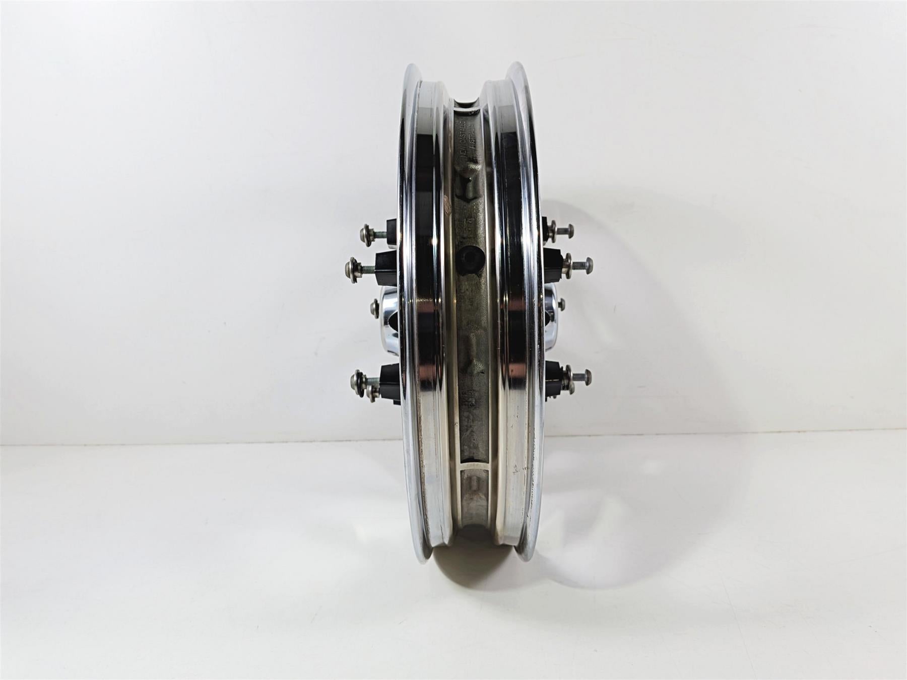 2014 Harley Touring FLHTK Electra Glide Nice Impeller Contrast Front Wheel Rim 17x3 43300386-Mototech271