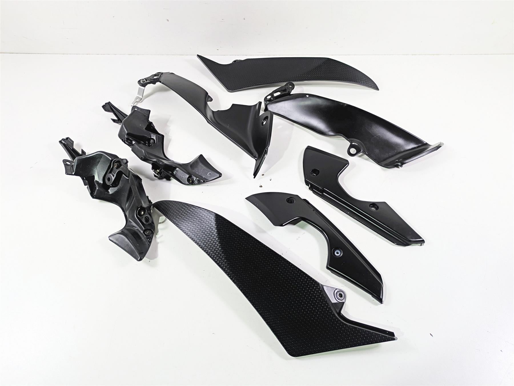 2014 Yamaha YZFR1 R1 RN22 Black Plastic Fairing Infill Cover Set