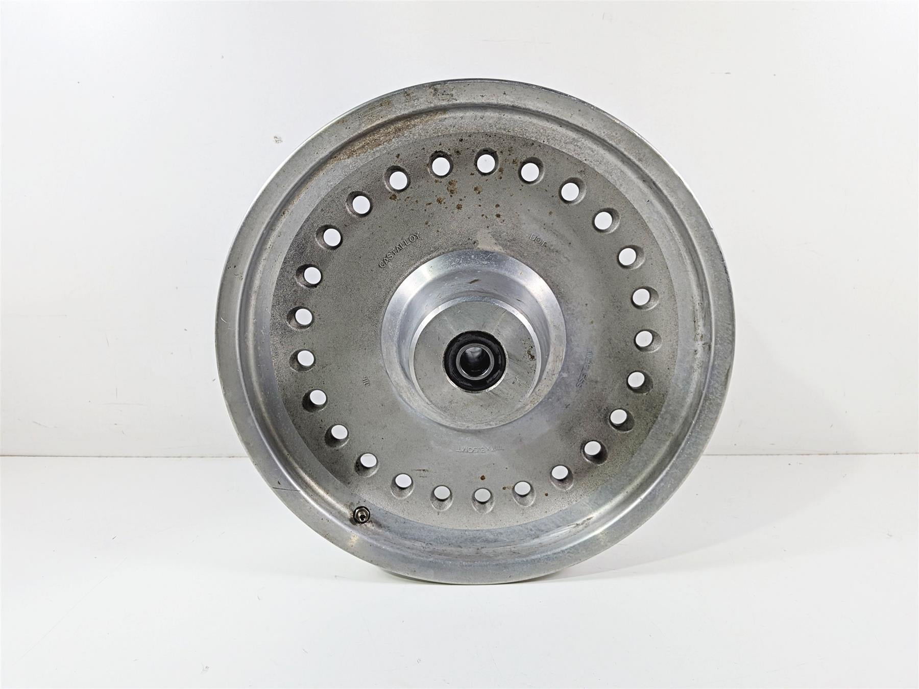 2012 Harley Softail FLSTF Fat Boy Front Solid Wheel Rim 17x3.5 Straight 41038-08 {{ shop.shopifyCountryName }} - Mototech271