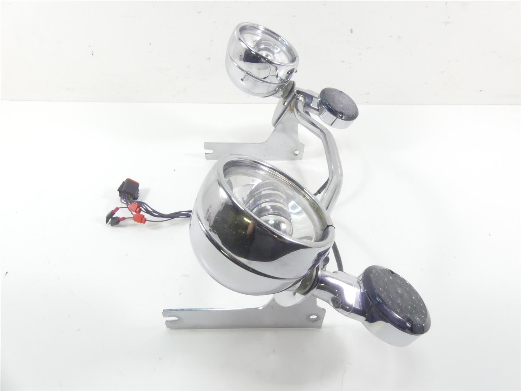 1995 Harley Touring FLHTCU Electra Glide Front Blinker Spot Light Set 68684-86 {{ shop.shopifyCountryName }} - Mototech271