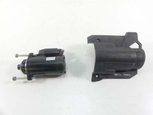 2014 Moto Guzzi Griso 1200 SE 8V Engine Starter Motor & Cover GU05730730 | Mototech271