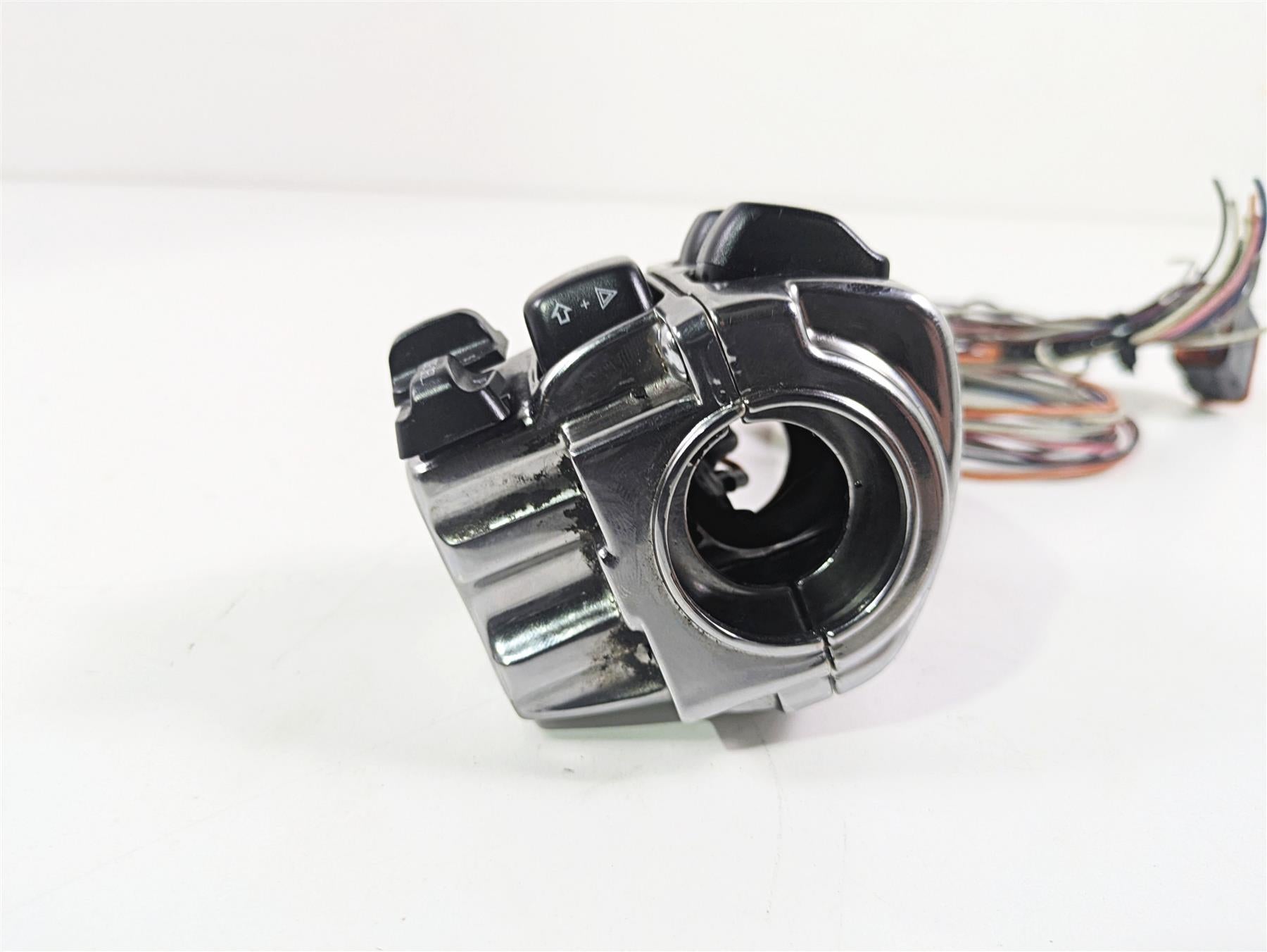 2001 Harley Touring FLHX Street Glide Chrome Control Switch Set 71685-06A {{ shop.shopifyCountryName }} - Mototech271