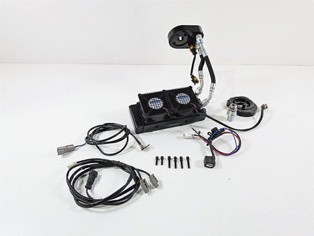 2014 Harley Touring FLHTK Electra Glide Ultracool Oil Cooler & Fan Set-Mototech271