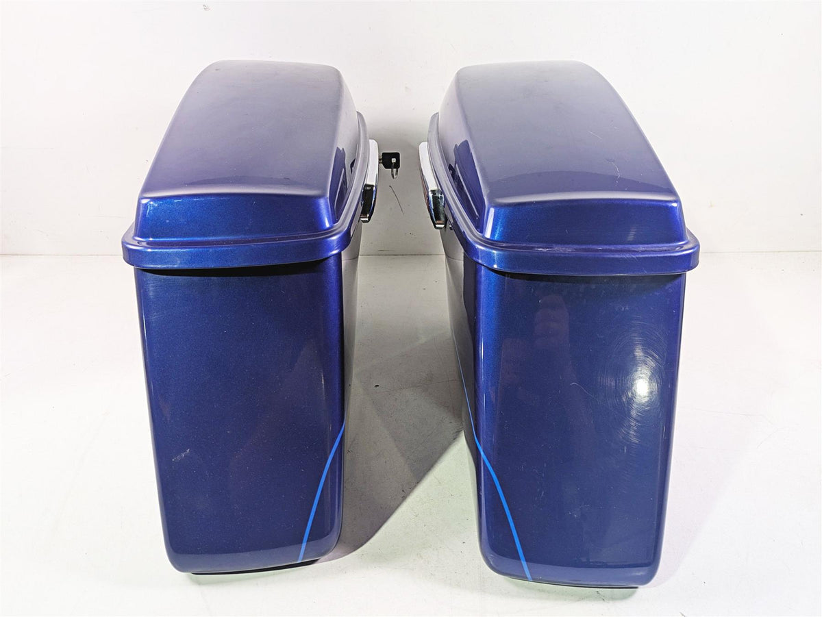 2015 Harley Touring FLHTKL Electra Glide Right Left Saddlebag Set + Key 90200412 {{ shop.shopifyCountryName }} - Mototech271