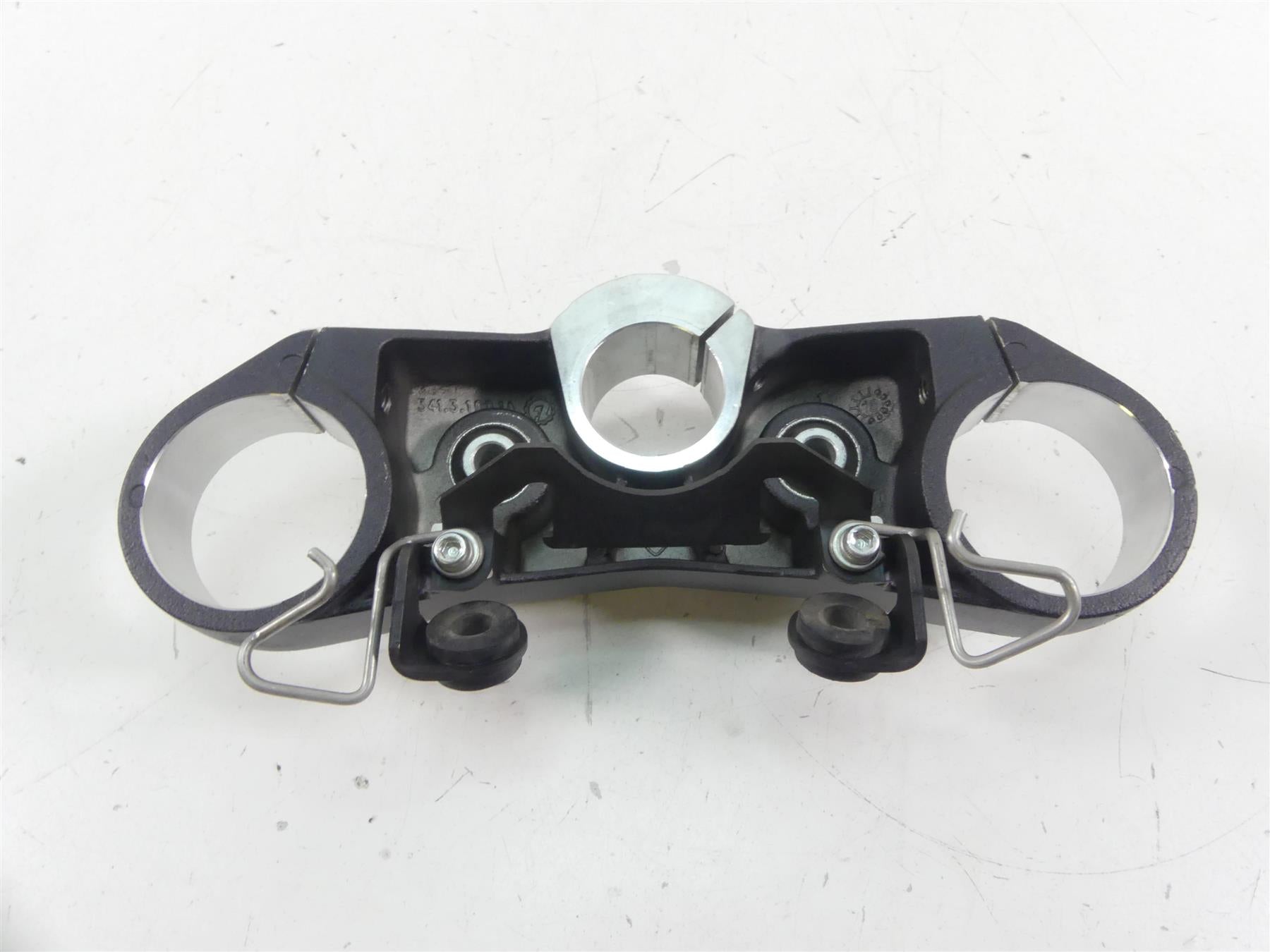 2017 Ducati Monster 1200 S Upper Triple Tree Ohlins Steering Clamp 34131001A {{ shop.shopifyCountryName }} - Mototech271